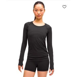 lululemon athletica Black Long Sleeve Tee